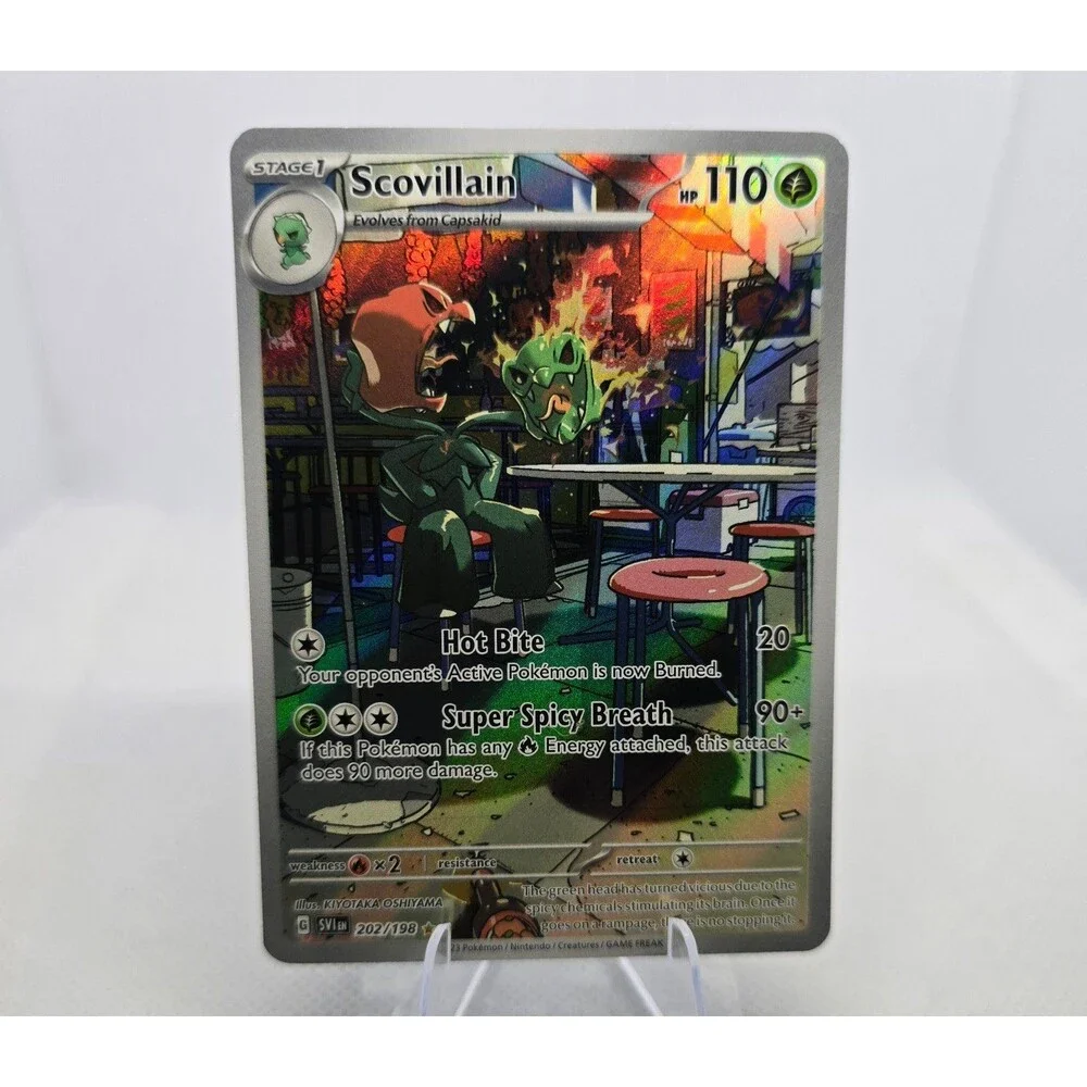 Scovillain 202 Pokemon Scarlet & Violet base set